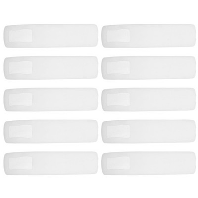 10 Pcs Silicone Remote Control Cover For Tv And Air Conditioner Controllers