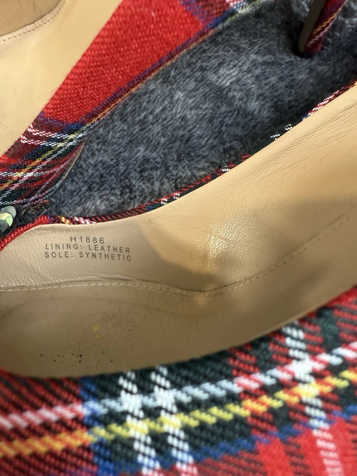 J. Туфли-лодочки Crew Lucie в клетку. Размер 6 - Изображение 4 из 4