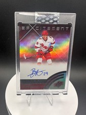 2024-25 UD CLEAR CUT ROOKIE SPXCITEMENT AUTO BRADLY NADEAU SPX-BN Hurricanes