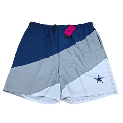 Dallas Cowboys Shorts NFL Team Apparel Colorblock Athletic Men XXL  7'' NWT