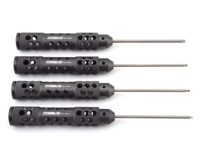 PTK-8417 ProTek RC ''TruTorque SL'' Metric Ball End Hex Driver Set (4) (1.5mm, 2.0
