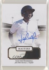 2019 Masters /10 Julio Pablo Martinez #MS05 Auto 0s5