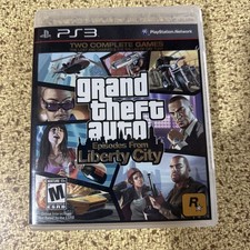 Grand Theft Auto Episodes From Liberty City Playstation 3 PS3 Complete