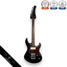 Yamaha PAC611HFM Pacifica Electric Guitar Black 22 Fret Coil Tap