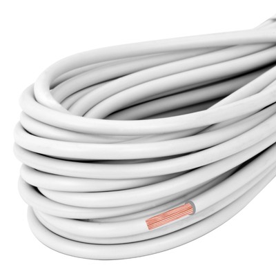 100ft 16GA Gauge AWG Primary Wire Turn On Cable Hook Up Remote White OFC Copper 