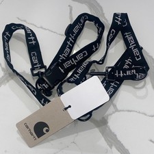New - Carhartt Black Script Dog Leach and Collar