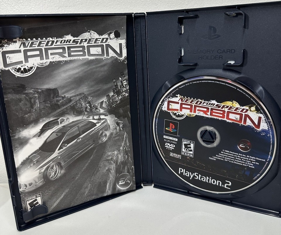 Need for Speed Carbon PlayStation 2 PS2 Complete in Box Black Label ...