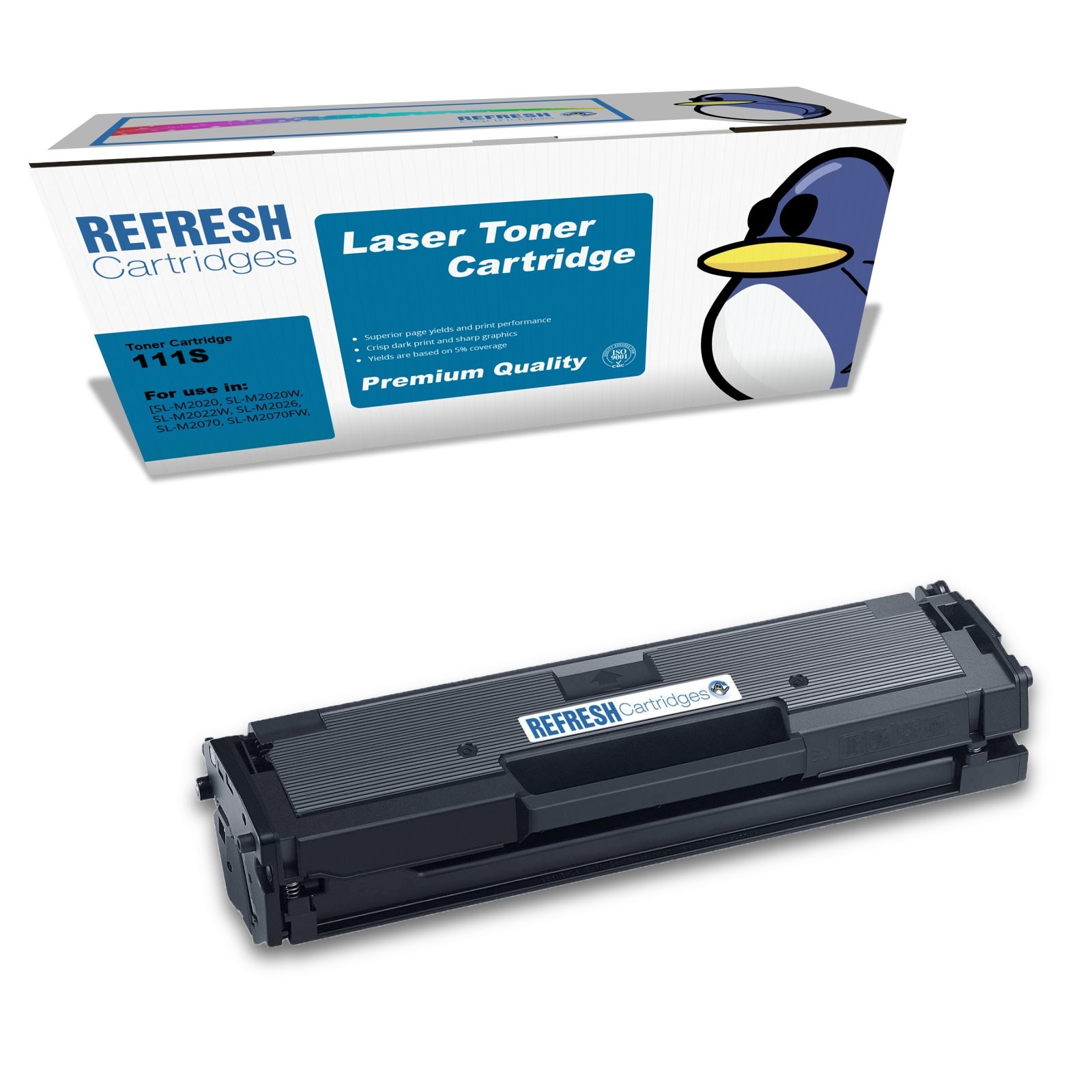 Refresh Cartridges Black 111S Toner Compatible With Samsung Printers