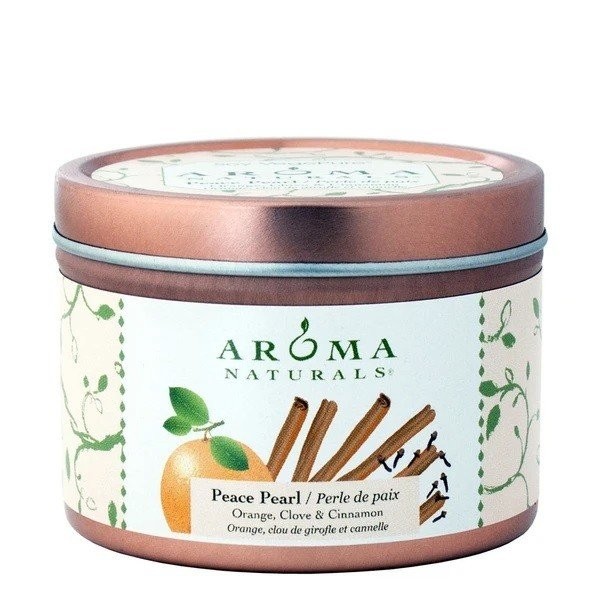 Aroma Naturals Travel Tins Candle Peace Pearl 1 Контейнер 2190₽