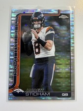 2025 Topps Chrome Jarrett Stidham Pulsar Refractor