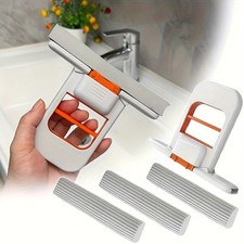 Mini Cleaning Tool - Foldable Sponge Mop for Bathroom Kitchen - 2pcs
