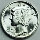 *1942 MERCURY DIME* *GEM BU+++* *FSB* NR #S1213