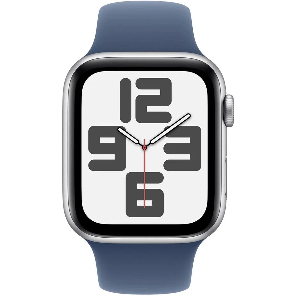 Apple Smartwatch Watch SE 44 mm Silber WLAN GPS OLED, Foto 2 von 5