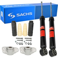 2x SACHS Stoßdämpfer + Rep-Satz Hinten für VW SHARAN 7N1 7N2 SEAT ALHAMBRA 710