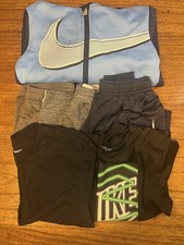 Boys Athletic Clothes Lot Size 6/7 Nike Under Armour Adidas Shirt Shorts Hoodie