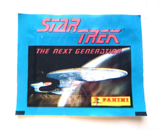 Panini 1987 Star Trek The Next Generation sealed pack of stickers