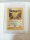 Zapdos Pokemon TCG Base Set 16/102 Holo Rare Card