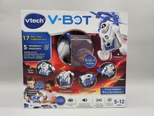 Vtech V-Bot Kinderroboter Robroter Technik Spielzeug Neuwertig 5 Missionen