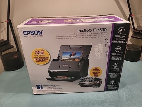 Epson Fastfoto FF-680W Wireless Photo & Document Scanner - Black (B11B237201) - 第 3/19 張圖片