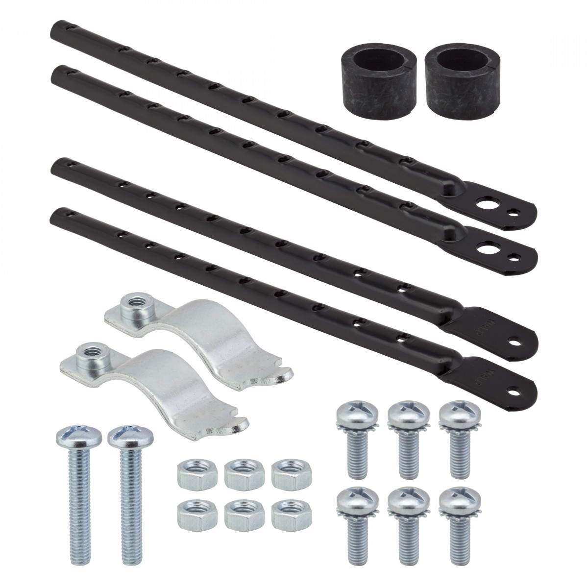 Комплект деталей для велосипедной стойки Wald Steel #257 для передней корзины - Долговечность и совместимость