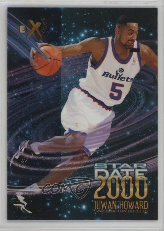1996-97 Skybox E-X2000 Star Date 2000 Juwan Howard #6 00c5