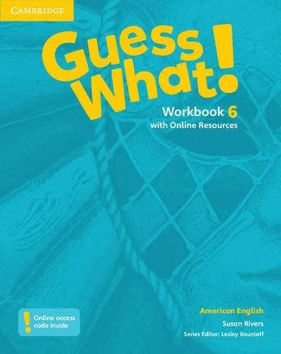 Guess What! American English Level 6 Workbook with Online Res... - 9781107557307