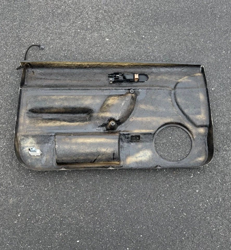 Volkswagen Beetle 1998-2010 pasajero derecho derecho negro panel de puerta convertible solamente Foto 3 de 4