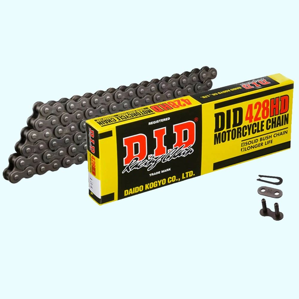 FITS DERBI 125 MULHACEN  2007 - 2013 DID HEAVY DUTY DRIVE CHAIN 428 HD 130 L