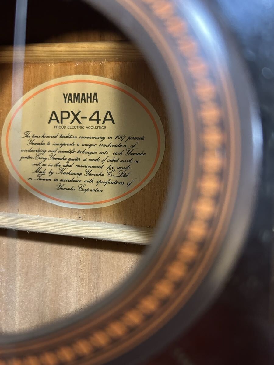Yamaha APX-4A Acoustic Electric Guitar AS-IS From Japan | eBay