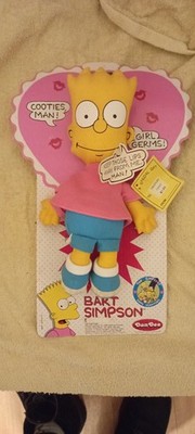 Simpsons Dan Dee Valentinstag Plüschfigur (Bart) 1990