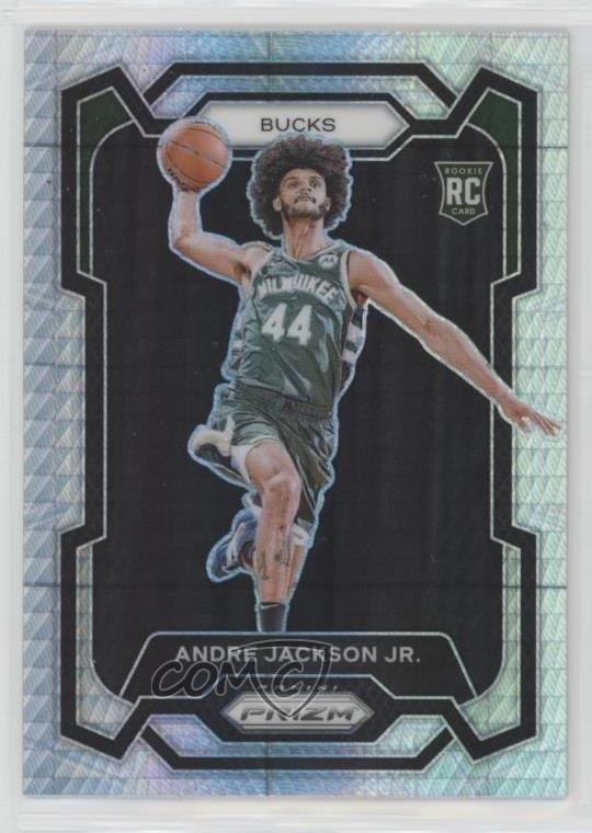 2023-24 Panini Prizm Hyper Prizm Andre Jackson Jr #131 5b1