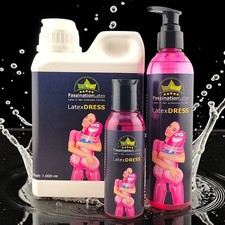 FaszinationLatex-DRESS Latex-Anziehhilfe wählbar in 100 ml, 250 ml oder 1.000 ml