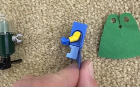 Lego 3815 SpongeBob And Plankton Minifigures Super Hero