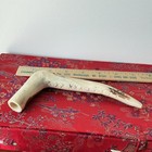 Carved Antler cane handle Stem Shank, Threaded Mortise — photo 10