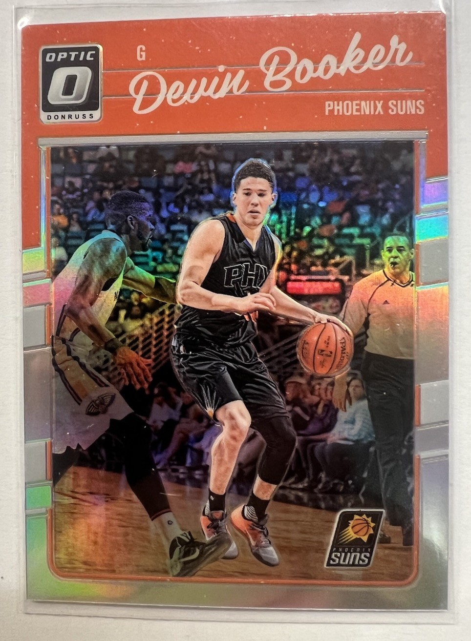 2016-17 Optic Devin Booker Silver Holo Prizm 