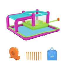 Bestway H2OGO Bouncin' Bay Kids Inflatable Mega Water Park Outdoor Splash Pool
