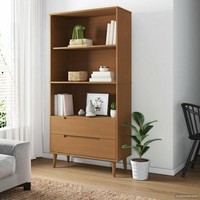 BüCherregal Molde 85 X 35 X 170,5 Cm Massives Kiefernholz