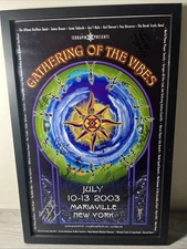 Gathering Of The Vibes 2003 Poster.  MANY SIGNATURES!! AUTOGRAPHED -Trucks, etc.