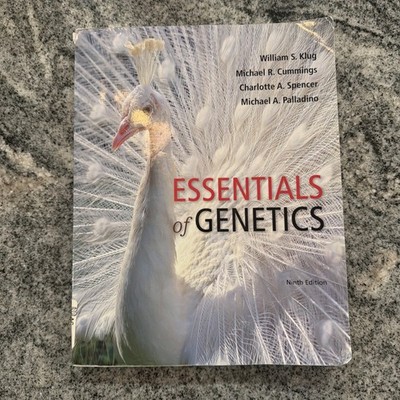 Study Guide and Solutions Manual for Essentials of Genetics - Paperback - GOOD