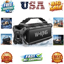 Bluetooth Speaker, 90W Max Loud Waterproof Portable Speaker, 50W Deep Bass/40...