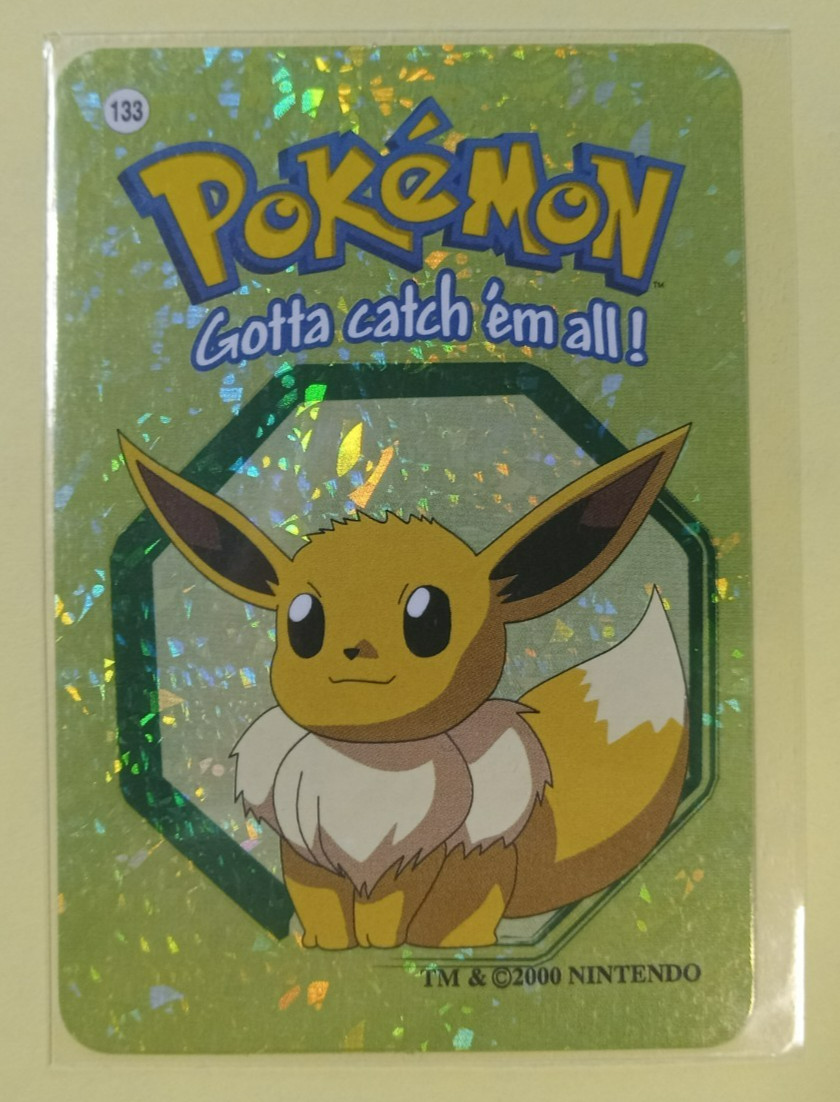 Pokemon Card - Eevee #133 - Vending Machine - Holo LP