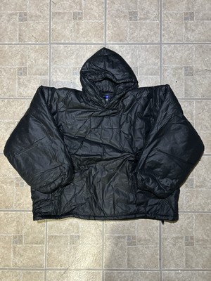 Yeezy Gap Balenciaga Padded Anorak Hoodie Black Size M