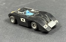 Vintage Aurora AFX HO Scale Shadow Can-Am 101 GTP Black Slot Car
