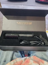 YEVYO Hair Straightener Brush, Upgraded Steam Straightening Brush for Smooth On 