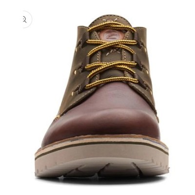 NEW (Damaged Box)CLARKS Eastford Mid Olive Combination Men\'s US 7.5 NEW (No Box Top)CLARKS Eastford Mid Olive Combination Men main image 3