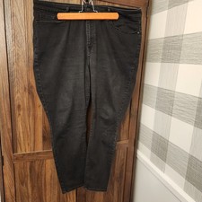 Denizen Levis Jeans Womens 18S Black Ultra High Rise Soft Skinny Stretch Denim