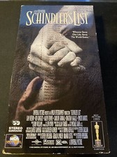 Schindlers List VHS 2-Tape Set Letterboxed Edition 1993-Collectible