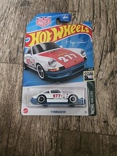 HOT WHEELS '71 Porsche 911 White Nightburnerz Urban Outlaw Magnus Walker 10/10