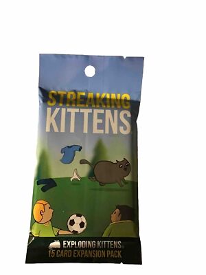 Streaking Kittens 15 Card Second Expansion Pack Exploding Kittens