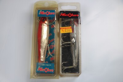2 NOS Mirrolure 52M Sinker Lures in Boxes L&S Baits New Unused 52MS, 52M 26  | eBay